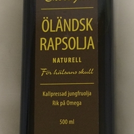 Öländsk rapsolja Naturell